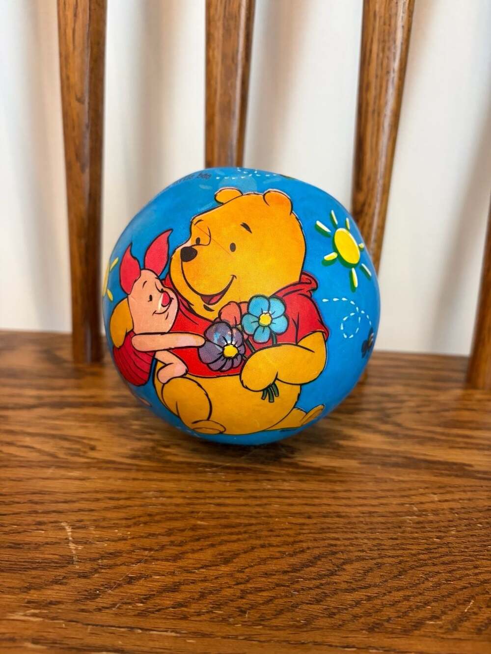 Vintage Hedstrom Winnie the Pooh Rubber Ball